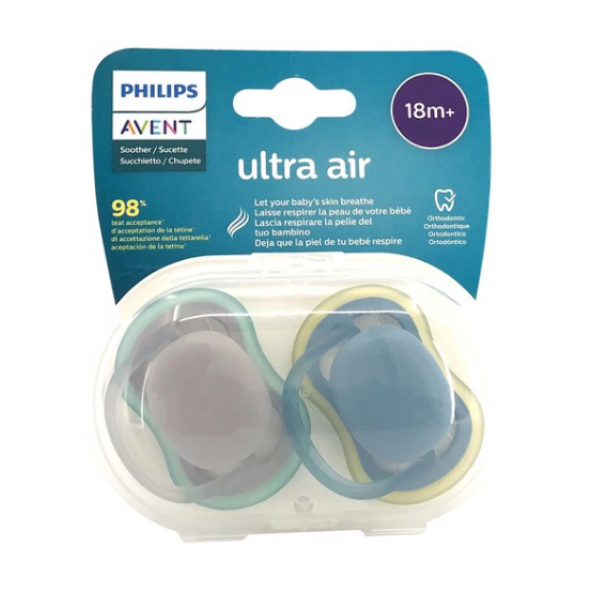 Avent Ultra Air Soother Emzik 18+Ay SCF349/01
