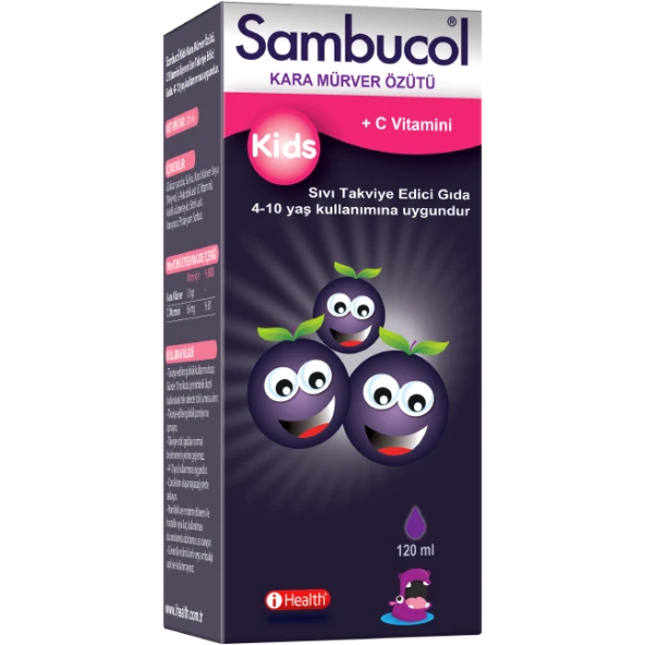 Sambucol-Kids Black Elderberry Extract Şurup 120 ml
