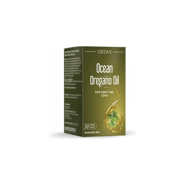 Ocean Oregano Oil 30 Kapsül 8697595872895 ürün görseli