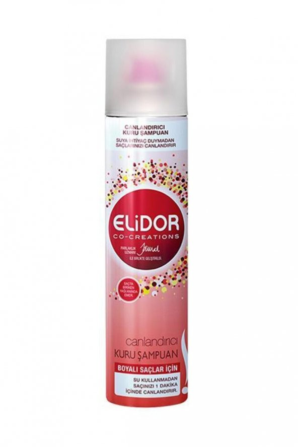 ELİDOR KURU ŞAMPUAN 250ML-BOYALI SAÇLAR KIRMIZI