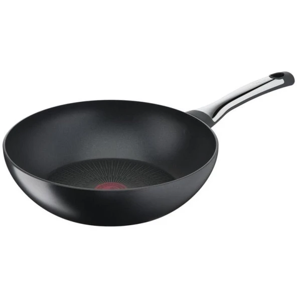 Tefal Titanyum 6X Excellence İndüksiyon Tabanlı Wok Tava - 28 cm