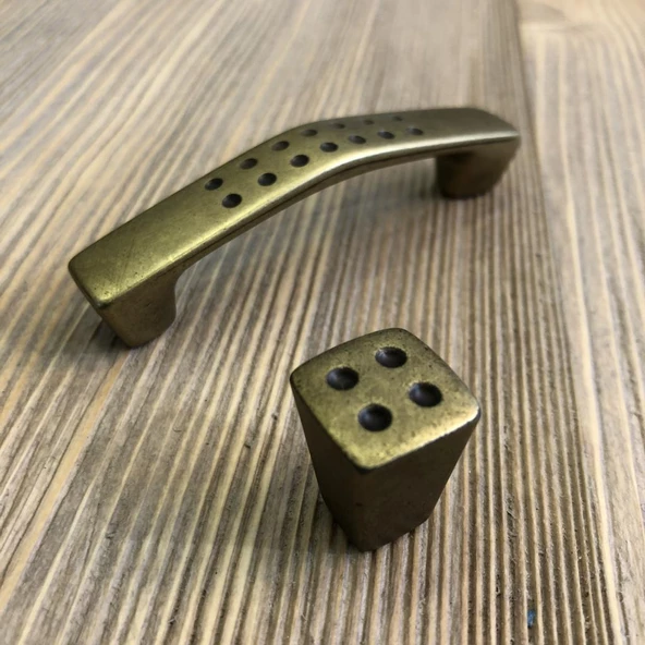 CITTERIO ITALY Antik Noktalı Kulp (2 Adet) - 2