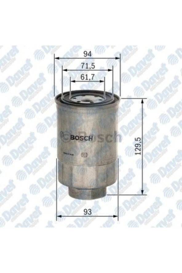 Yakit Filtresi Hyundai H100 H1 Starex L200 L300 H1 Starex Kia Bongo K2500 Pregio 2.5Td 94-