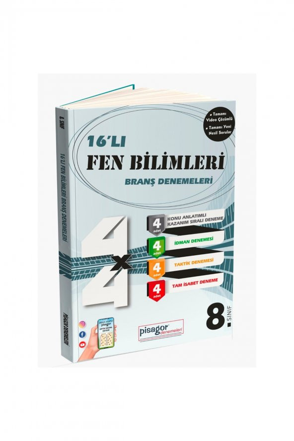 16li Fen Bilimleri Branş Denemeleri - 2
