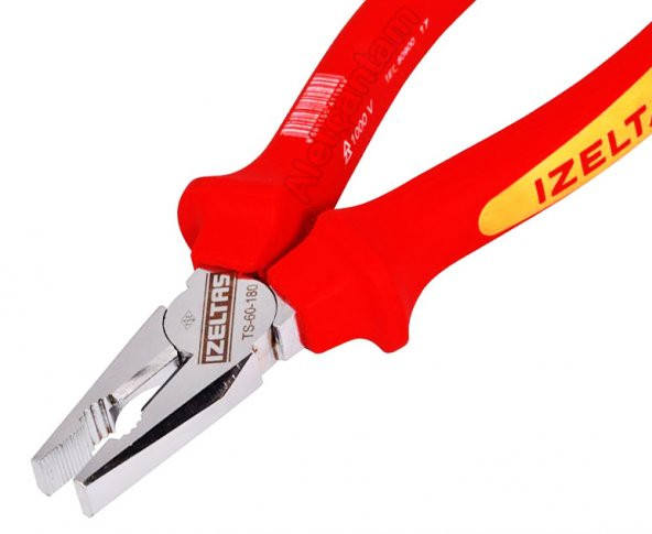 Izeltaş 1000V Izoleli Elektronikçi Kombine Pense 180 Mm