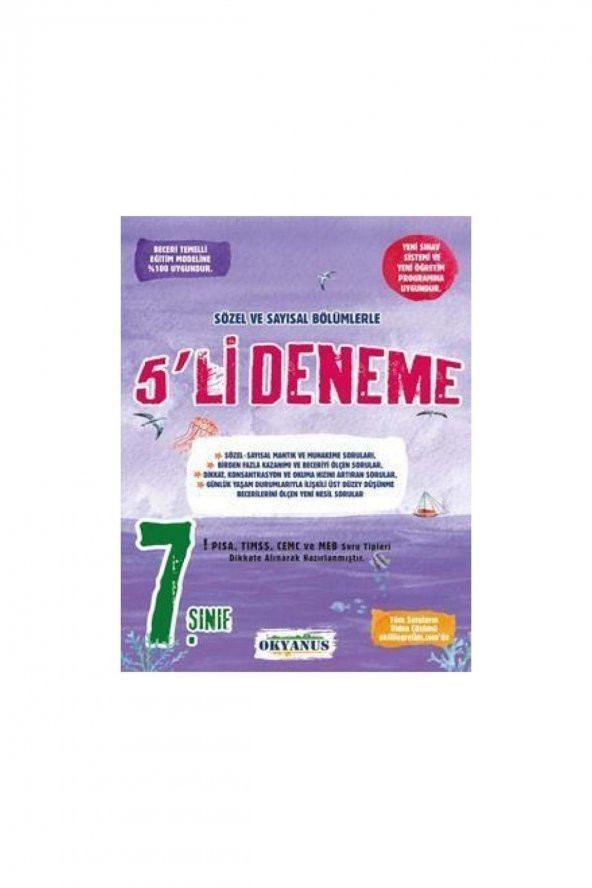 Okyanus 7. Sınıf 5li Deneme 490891 - 1