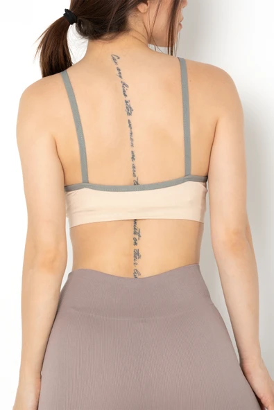 Gigotto Seamless Dantel Detaylı Basic Büstiyer - Resim 10