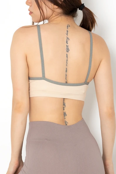 Gigotto Seamless Dantel Detaylı Basic Büstiyer - Resim 11