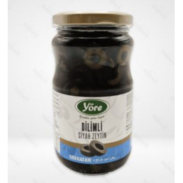 Yöre Dilimli Siyah Zeytin 370 cc