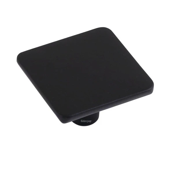 Mercan Düğme Kulp Siyah (2 Adet) - Resim 2