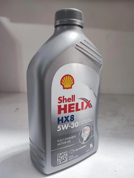 SHELL HELİX HX8 SYNTHETIC MOTOR YAĞI 5W-30 1 LT ÜT:2025