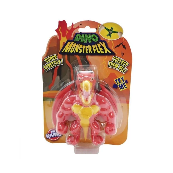 61174 Strect Monsterflex Süper esnek Dino 15 cm-1 Adet Stokta Olan Gönderilir - 4