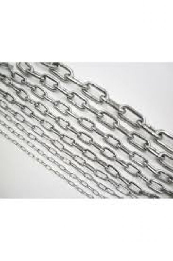Aletçantam Galvaniz Kaplı Zincir 5 MM x 1 M - 4