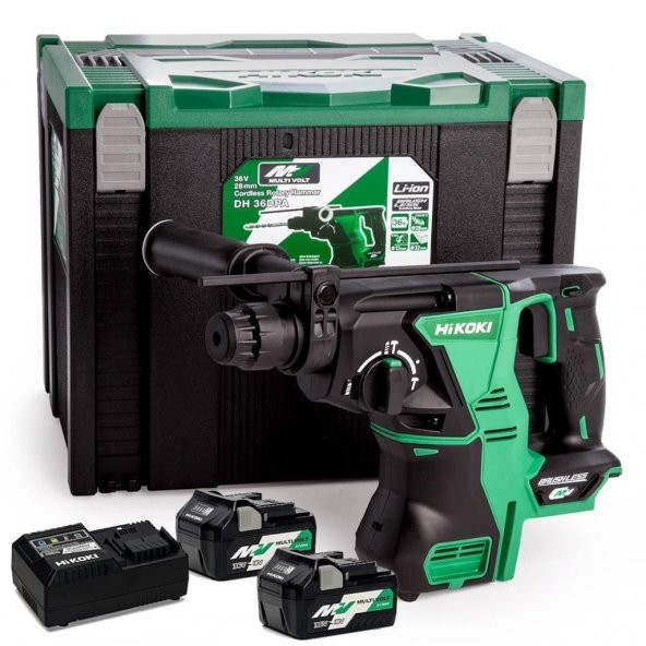 Hitachi-Hikoki Dh36dpa Sds Plus 36 V Şarjlı Kırıcı Delici 3.9 Kg ürün görseli 1