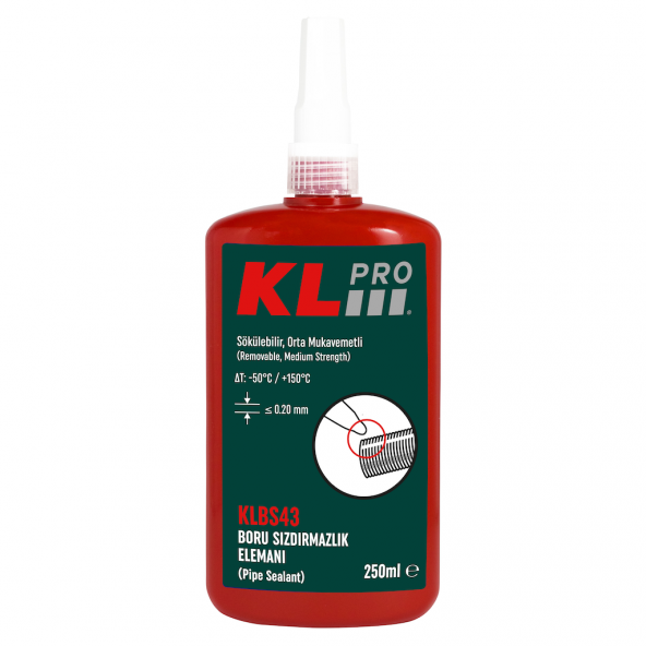 Klpro Klbs43-250 Boru Sızdırmazlık Elemanı 250 Ml