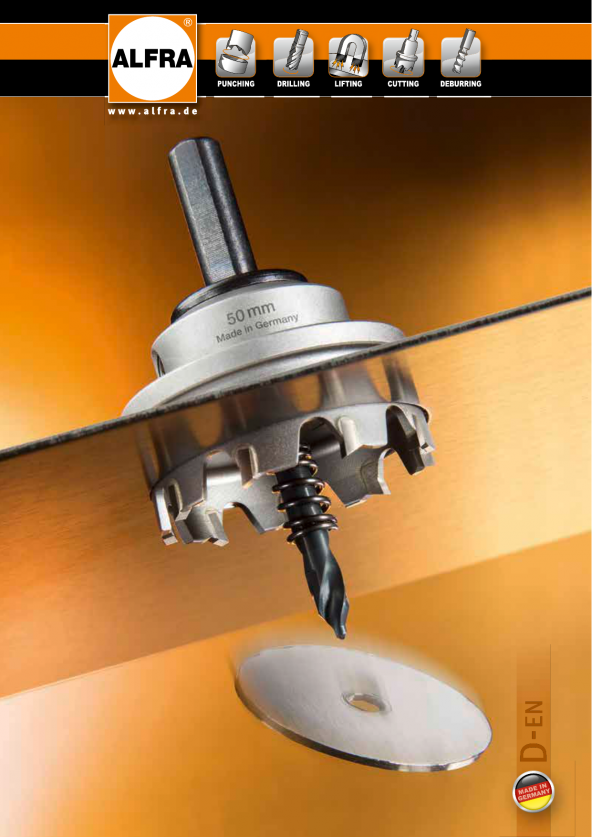 Alfra Tct Paslanmaz Panç 25.0mm Kısa Tip - Resim 2