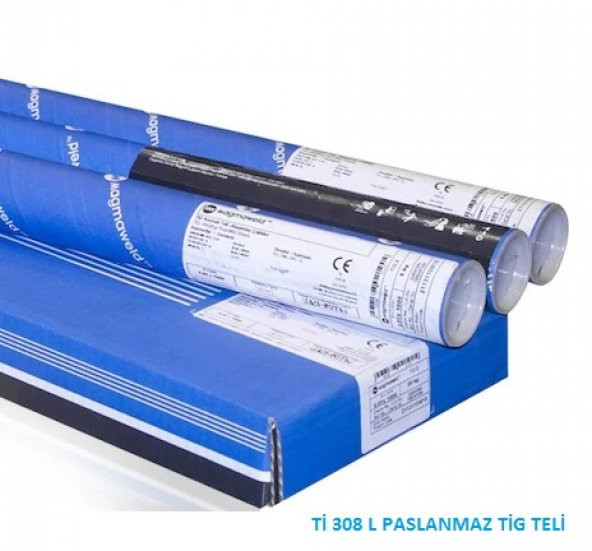 Magmaweld Ti-308L Er308L1.60X1000 MM Paslanmaz Tig Tel ürün görseli 1