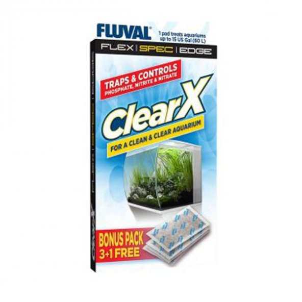 Fluval Clear X Biyolojik Filtre Malzemesi 4 Adet