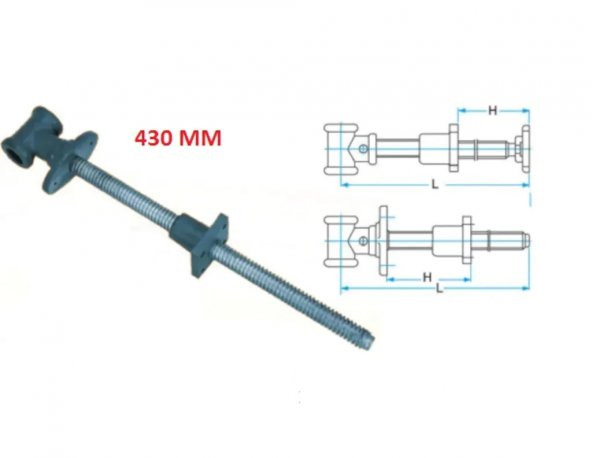 Kanca Marangoz Ahşap Tezgah Mili 480Mm