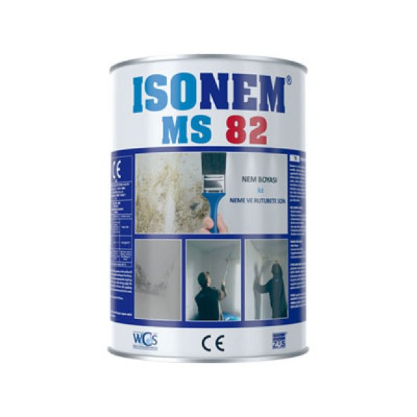 İsonem MS 82 Nem ve Rutubet Boyası 5 Kg.