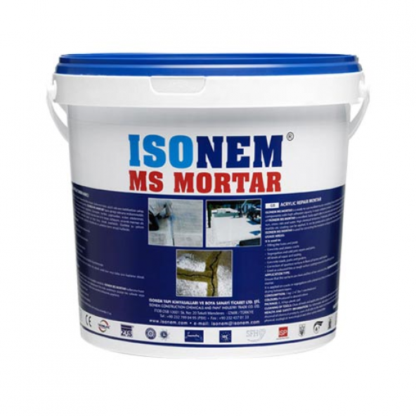 İsonem MS Mortar Beyaz 10 Kg.