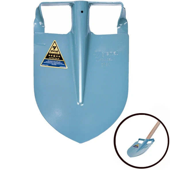 Yenal Bel Küreği Çelik Kürek Beli -Saplı