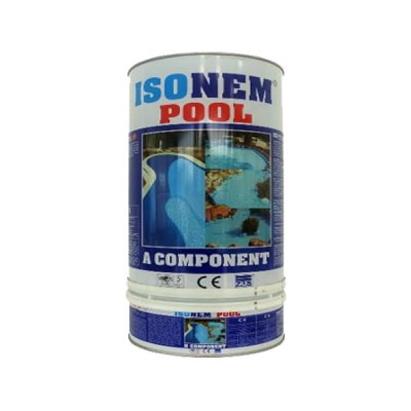 İsonem Pool 2 Bileşenli Havuz Boyası Mavi 4.5 KG Set