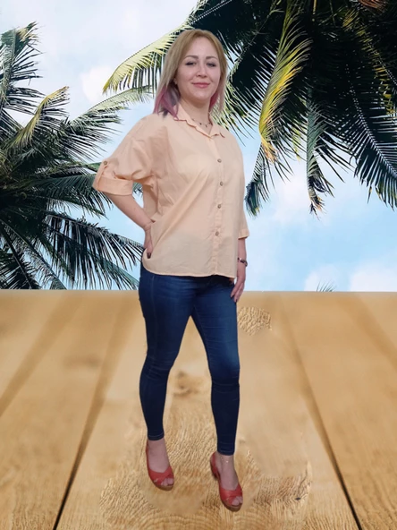 Turuncu Renk Gömlek