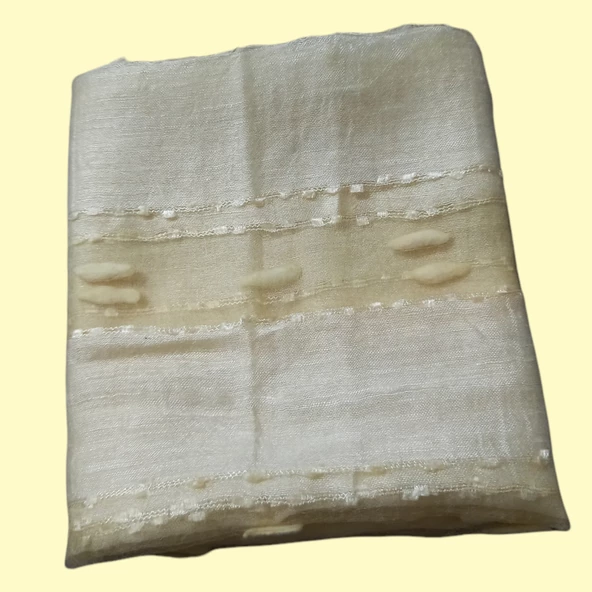 İpek Şal - Sarı 65 x 190 - 2