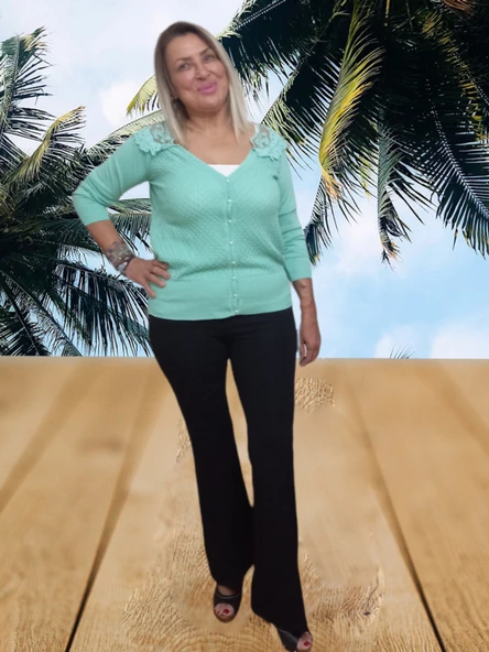 Triko HIRKA - Çağla Yeşili Standart - 2