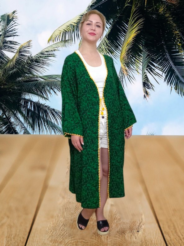 Pareo Plaj Giyim - Yeşil Standart