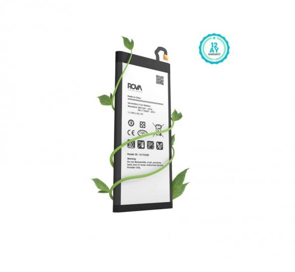 Rova Samsung J730 J7 Pro Batarya Pil 3600mAh 1Yıl Garantili - 2