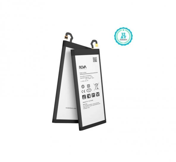 Rova Samsung J730 J7 Pro Batarya Pil 3600mAh 1Yıl Garantili - 3