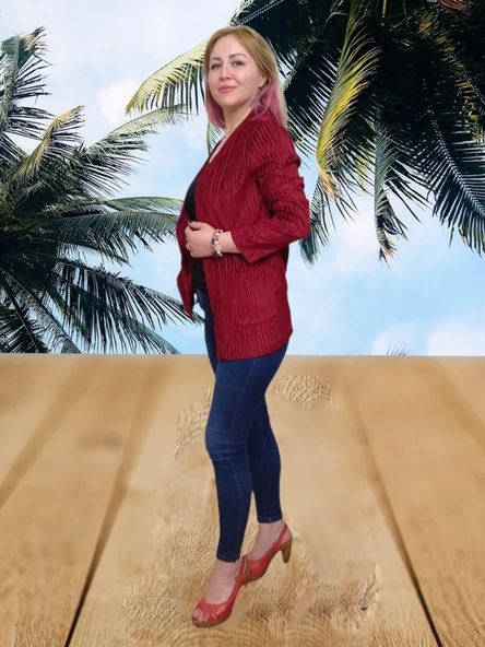 Kadife Fitilli Cepli Ceket - 4