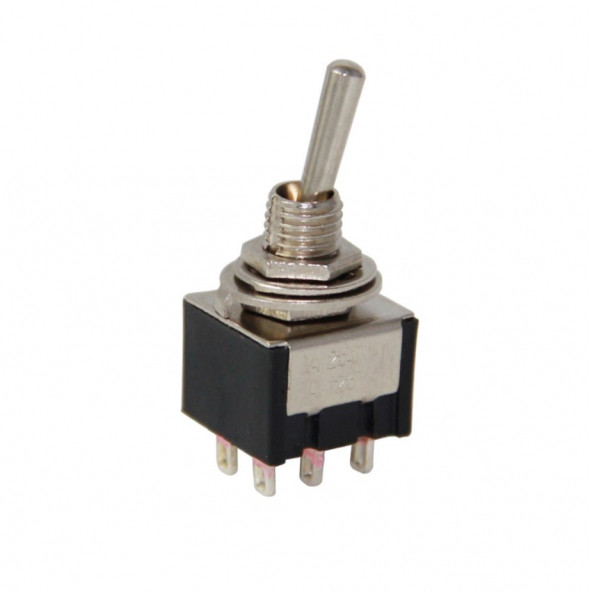 TOGGLE SWITCH (ON)-OFF-(ON) 6P (MTS-223) YAYLI