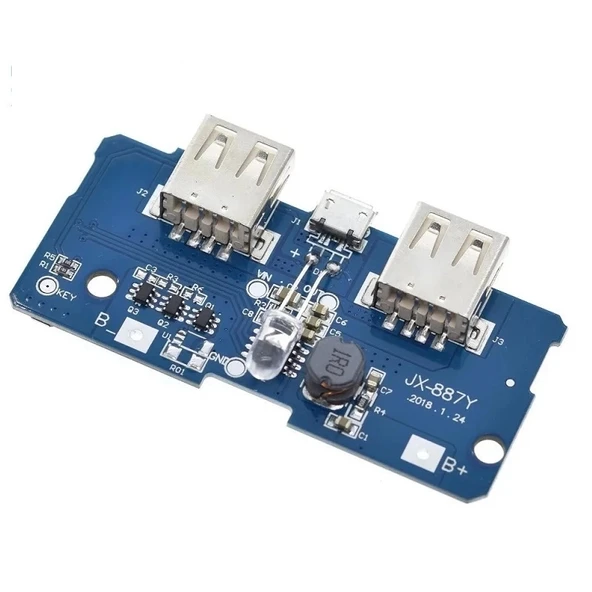 Powerbank Şarj Devresi - 5V 2A Charger Modül - 4