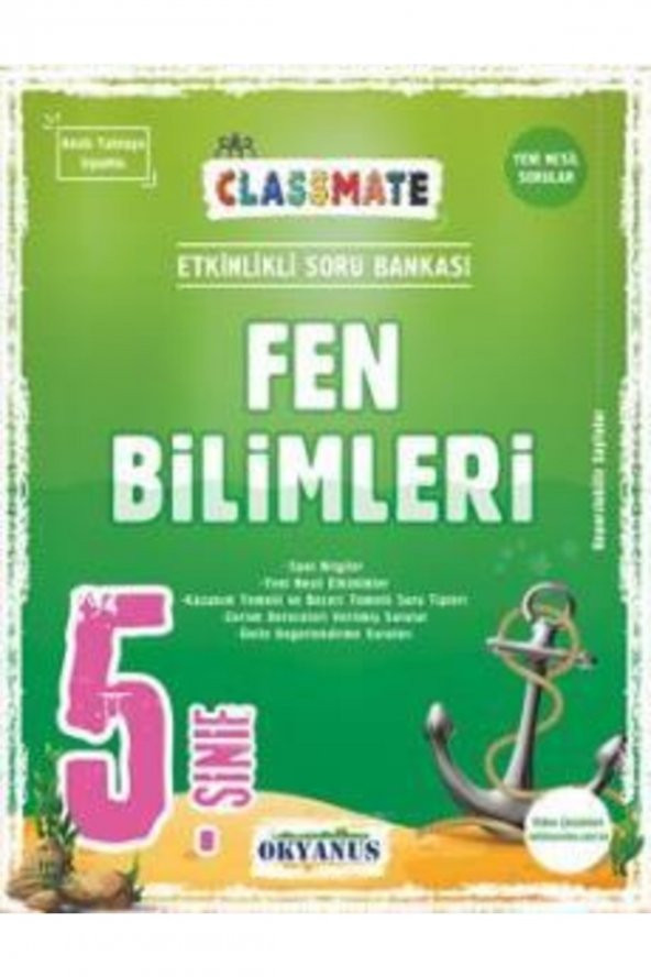 5. Sınıf Classmate Fen Bilimleri Soru Bankası 2023