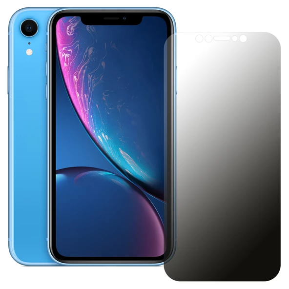 iPhone XR Hayalet Privacy FlexiGlass MAT Nano Ekran Koruyucu