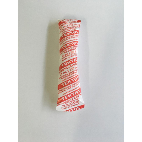 TEKTAŞ HİDROFİL SARGI BEZİ (10 CM X 150 CM) 10 LU - 2