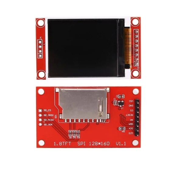 ST7735S 128x60 1.8 inch Sürücü DC 3.3V Arduino İçin - Resim 4