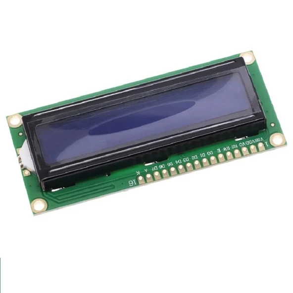 16x2 Mavi LCD + IIC/I2C Ekran Arayüz Modülü Birlikte Set - Resim 5