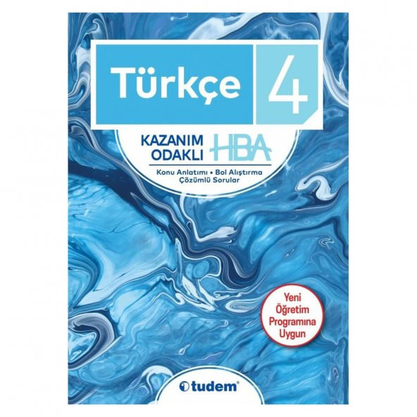 Tudem 4 Türkçe Kazanım Odaklı Hba