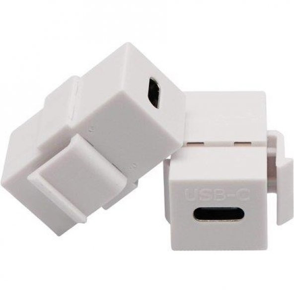 USB 3.1 Type-C Dişi - Dişi Keystone Ara Aparat