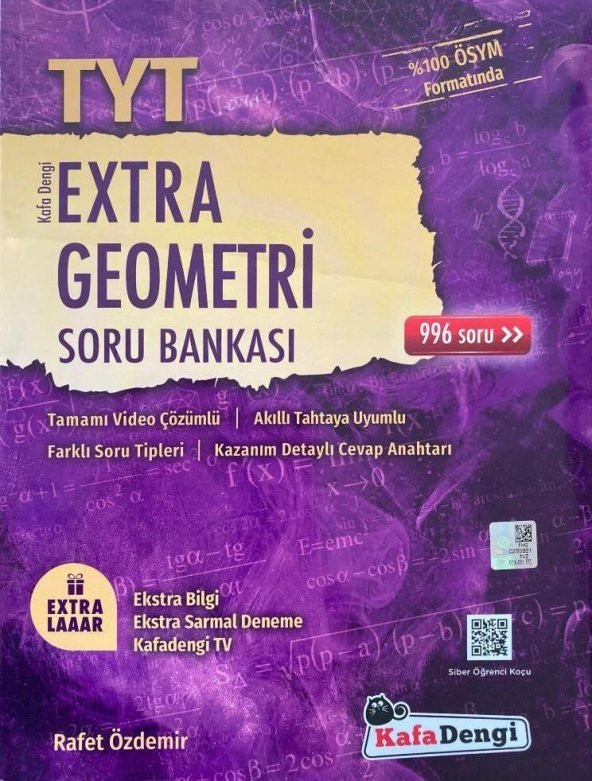 Kafa Dengi Yayınları TYT 2023 Geometri Extra Soru Bankası
