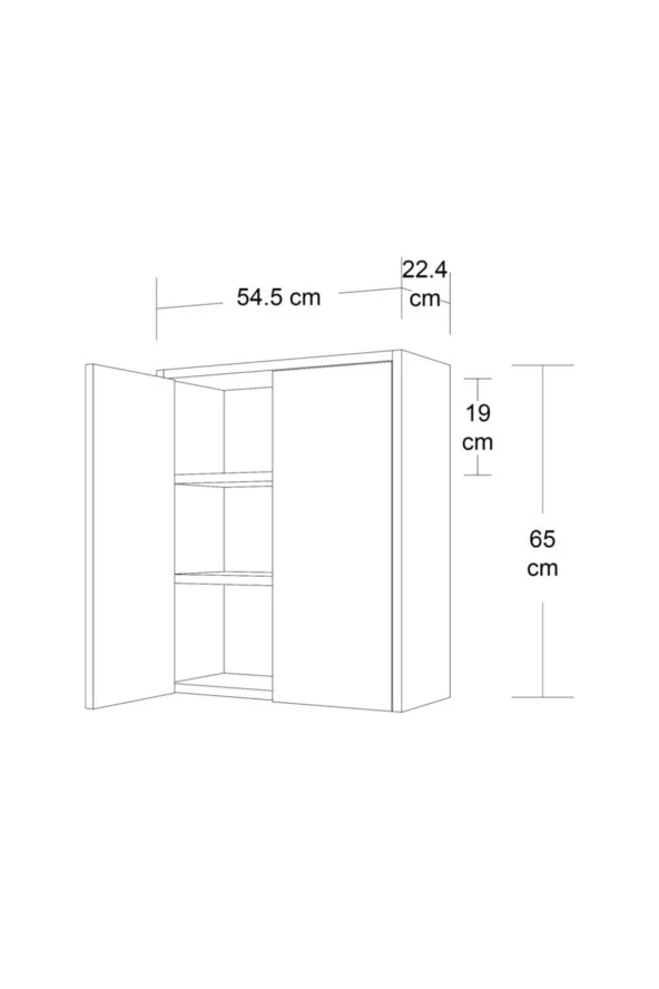 Mobilique Twin Efes Çok Amaçlı Dolap - 7