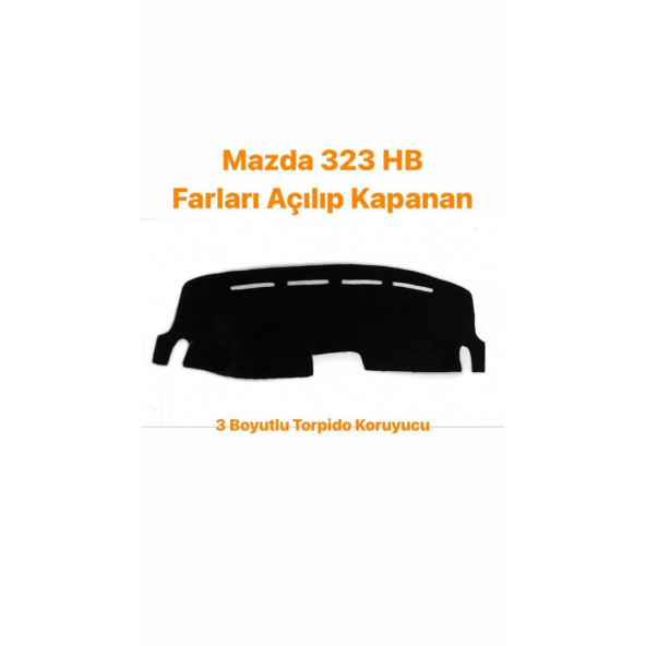 MAZDA 323 HB 3 BOYUTLU HALI TORPİDO KORUYUCU