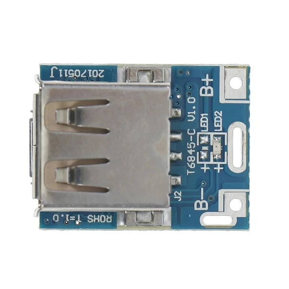 Powerbank Devresi - Lityum Pil Şarj - 5V 1A USB Boost Modül Lion - Resim 3