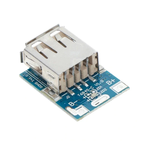 Powerbank Devresi - Lityum Pil Şarj - 5V 1A USB Boost Modül Lion