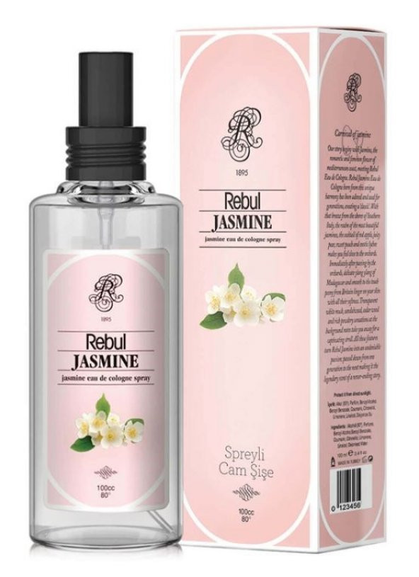 Rebul Re187 Jasmine Kolonya 270ml 8691226604626