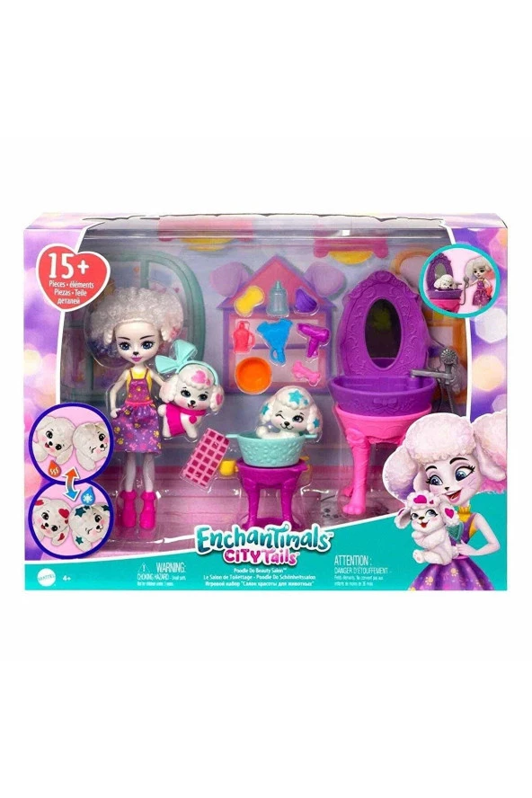 Enchantimals Güzellik Salonu Oyun Seti ürün görseli